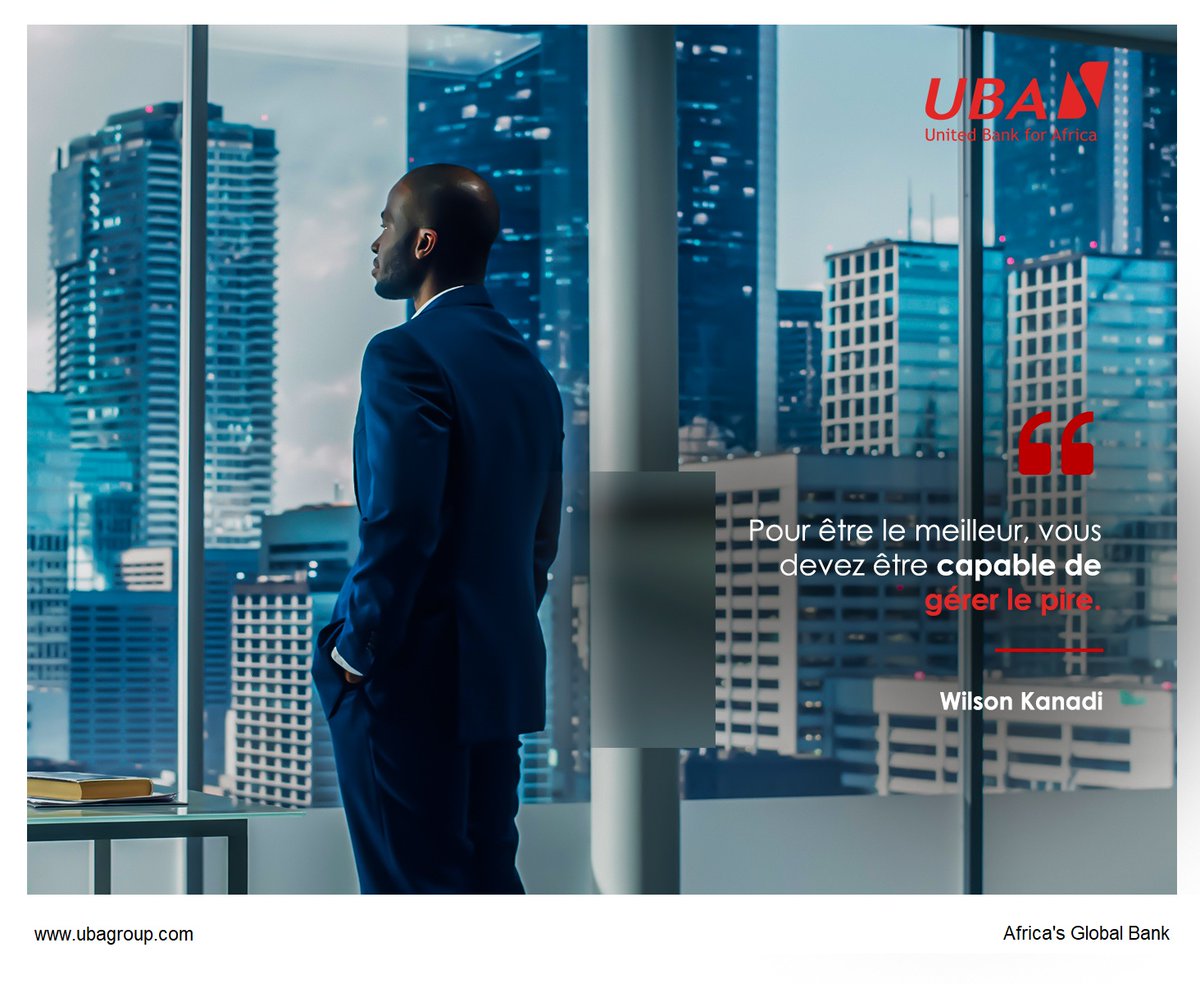 UBACongo's tweet photo. Nous vous souhaitons un excellent début de semaine.
#MondayMotivation #AfricasGlobalBank https://t.co/JFSkFtzea1