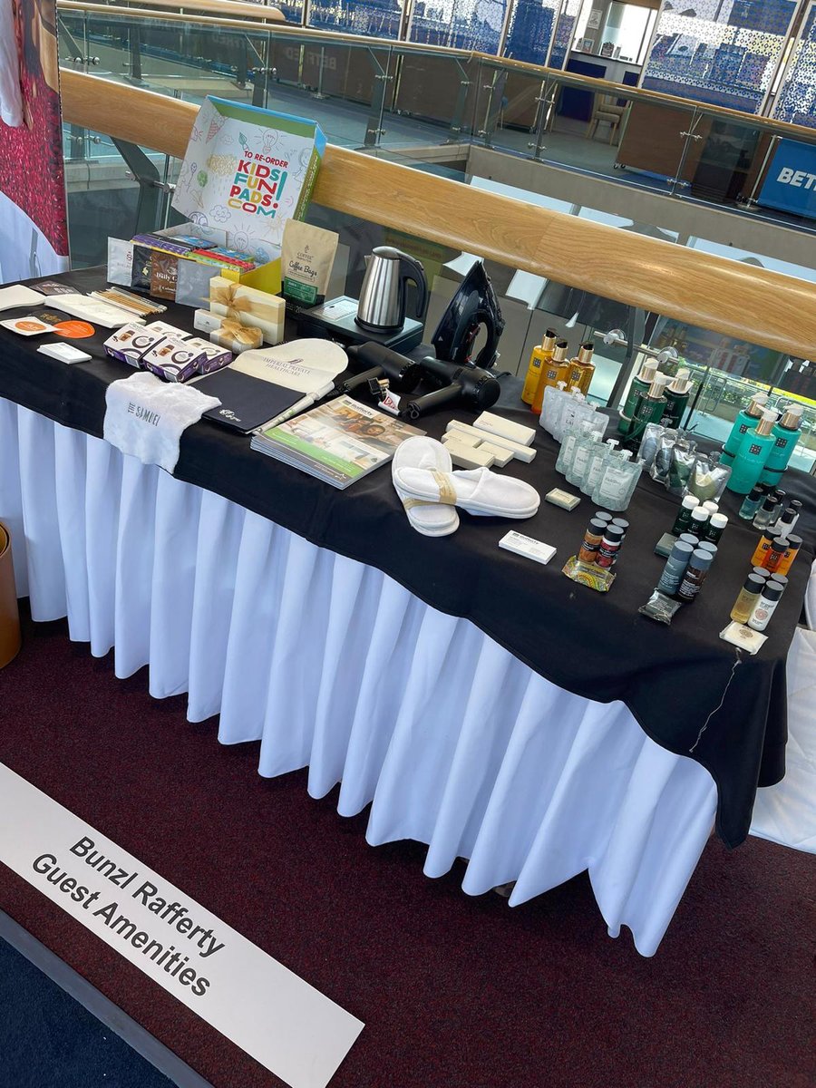 Bunzl Rafferty Guest Amenities (@bunzlrafferty) on Twitter photo Day 2 โ๏ธ
Hospitality Expo at <a href="/Ascot/">Ascot Racecourse</a>
Drop by and say Hello stand no 5
#HospitalityExpo #Bunzlraf #Ascot #guestamenities #coffee #kidsfunpacks #textiles #chocolates #lilyobriens #irishbrands Day 2 โ๏ธ
Hospitality Expo at <a href="/Ascot/">Ascot Racecourse</a>
Drop by and say Hello stand no 5
#HospitalityExpo #Bunzlraf #Ascot #guestamenities #coffee #kidsfunpacks #textiles #chocolates #lilyobriens #irishbrands
