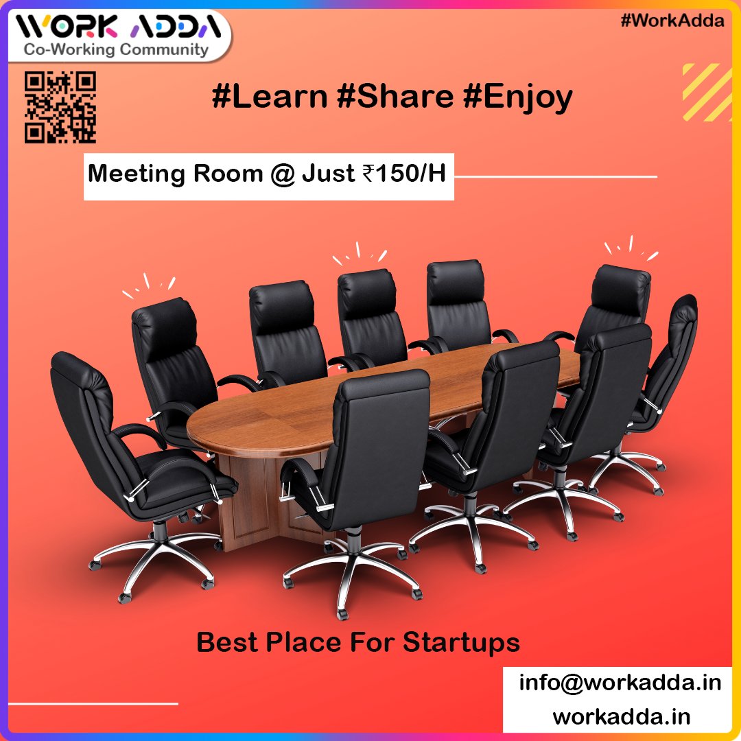 AddaWork's tweet photo. Work Adda is Coworking Space in Bhopal #workadda #bhopal #coworking #coworkingspace #officespace #commumnity #workcommunity #sharedofficespace #workcafe #cowork #followｍe #startup #workaddabhopal #bhopalcoworking #backtooffice #followme #wfh #freelance https://t.co/AkZMyn2Bab https://t.co/7i0zO1NQiN