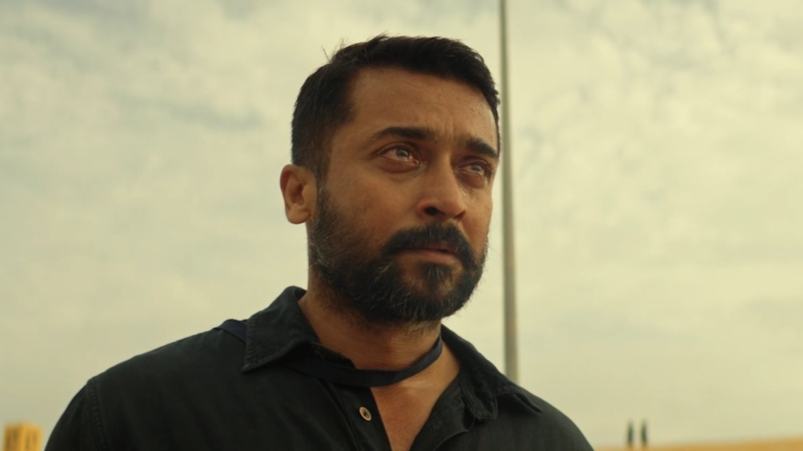 illusionistChay's tweet photo. Suriya can be convincingly vulnerable, swagger, charming, and intense effortlessly. Soorarai Pottru is one of his finest, where start to cut his performance was measured and consistent. It's bluntly IMPOSSIBLE to match him. https://t.co/a5dyq5N4pt