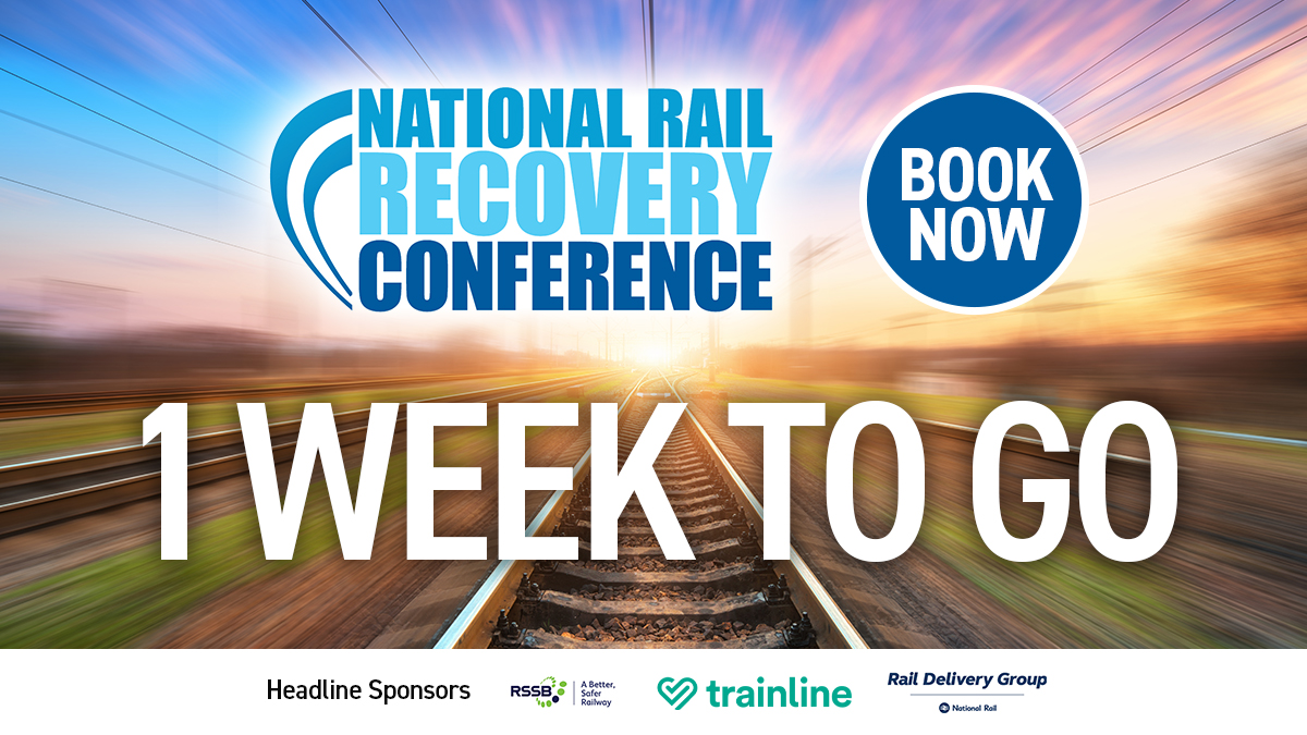 Rail_Conference's tweet photo. Just 1 week to go! Have you downloaded the Agenda yet and booked your ticket? https://t.co/ETZr8JHCDY
Sessions not to miss include:
**The creation and implementation of Great British Railways
** The path to revenue recovery
Book now - in-person or virtual
#Railconference https://t.co/fmeVb9FunF