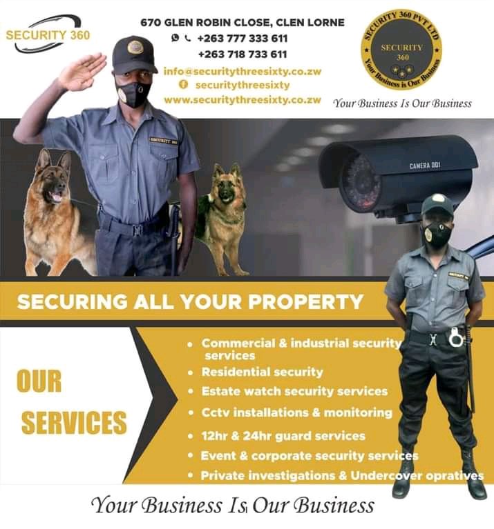 Security360zim's tweet photo. It is not security until #securitythreesixty is involved
Get in touch with us for all your securty needs.
#securitymatters
#esteemedbrands
@takemorem1
@EsteemComms
@mavhure1 https://t.co/gtbvPsloGB