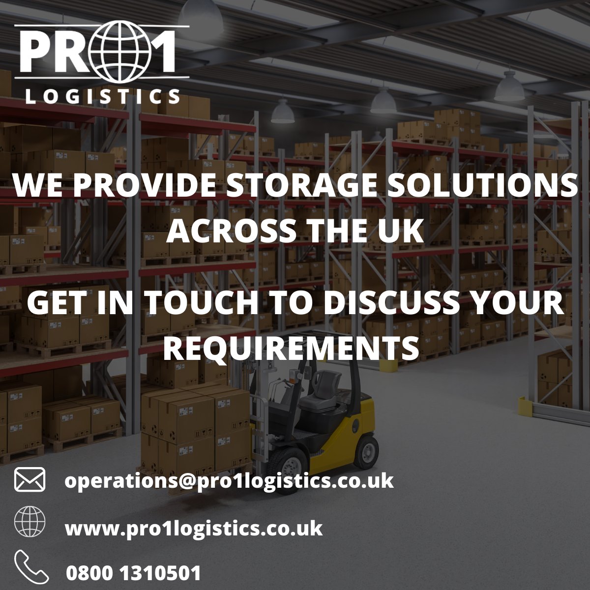 pro1_logistics's tweet image. Did you know Pro1 Logistics Ltd has #storage across the #UK?

We have warehouse&apos;s in the following areas:

-#Stafford
-#Northampton
-#Tamworth
-#Halifax
-#Birmingham

To discuss your #requirments, please get in touch:
📞 0800 1310501
📧 info@pro1logistics.co.uk

 #haulage