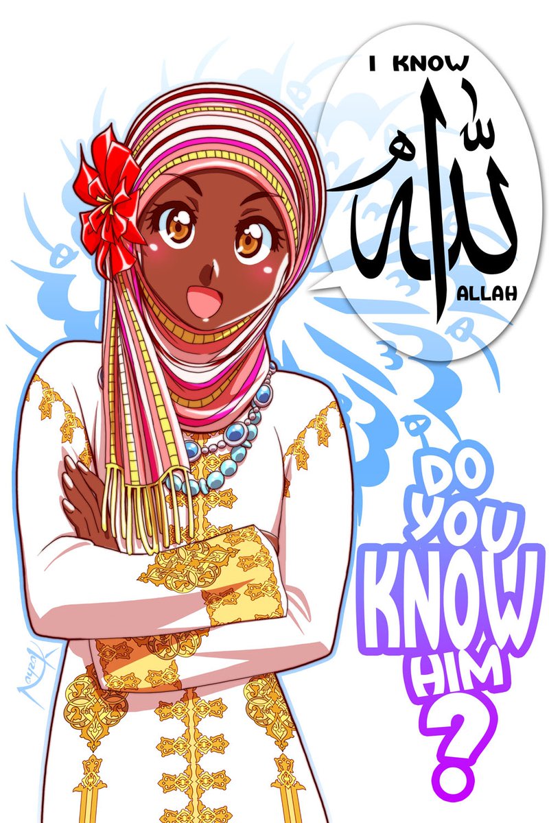 MuslimManga's tweet photo. Ask yourself, how much do you really know about Allah?
Art by Nayzak
#allah #knowallah #islam #learnislam
#learn #education #seekknowledge #knowledge https://t.co/WzLtegwDmW