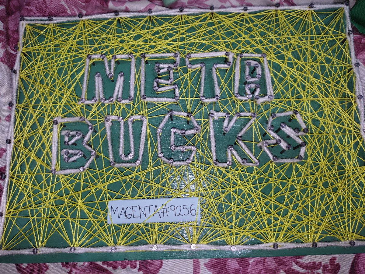 Hello fam.. I would like to share my arts using strings, nails and wood.. I did it while I have the #shutitdownsundays and having my rest.. hope you like it...  <a href="/KiLLERNiK0/">nikø</a> @Josh_Busd <a href="/TheMetaBucks/">Frostcc</a> 
Magenta#9256
#shutitdownsundays
