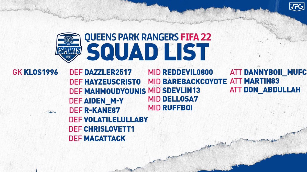 QPR eSports tweet media