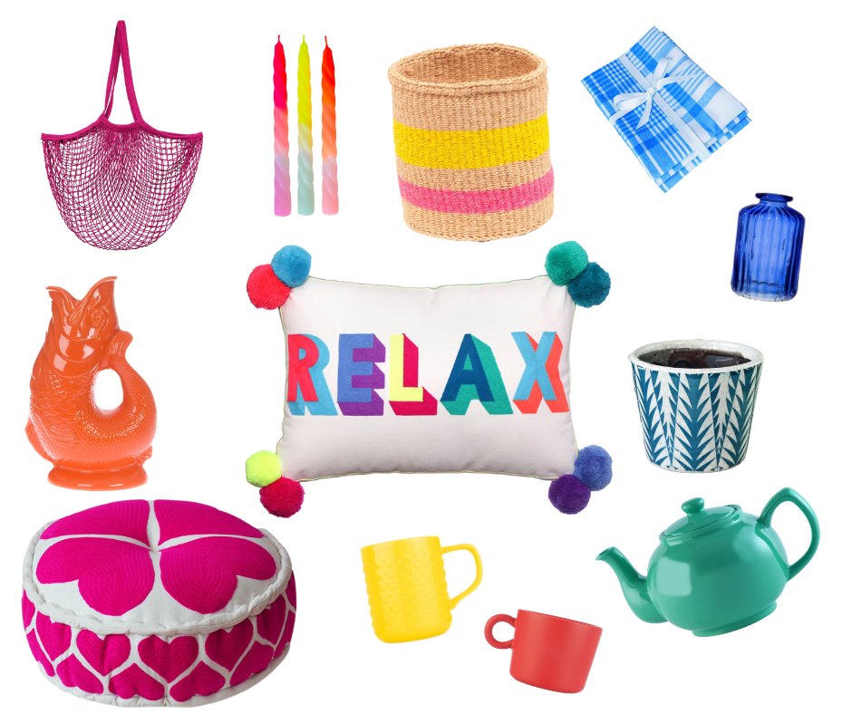 A pop of colour brings a smile to your face and a touch of fun to your home.
neartoo.co.uk/product-catego…
#popofcolour #colourmecrazy #popofcolor #homeware #homedecor