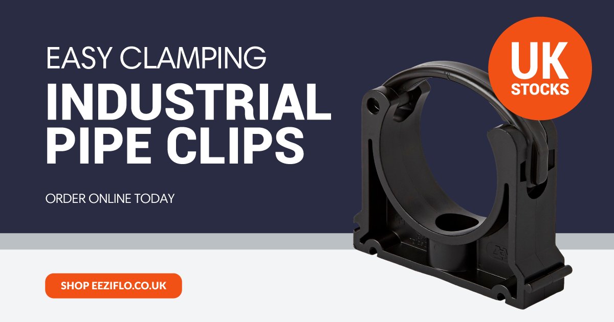 Bracket your pressure pipe to any wall with eeziflo industrial pipe clips. Highly durable in available in a variety of sizes. Don’t forget to couple with industrial spacing blocks.

ow.ly/vcqe50IvM7G