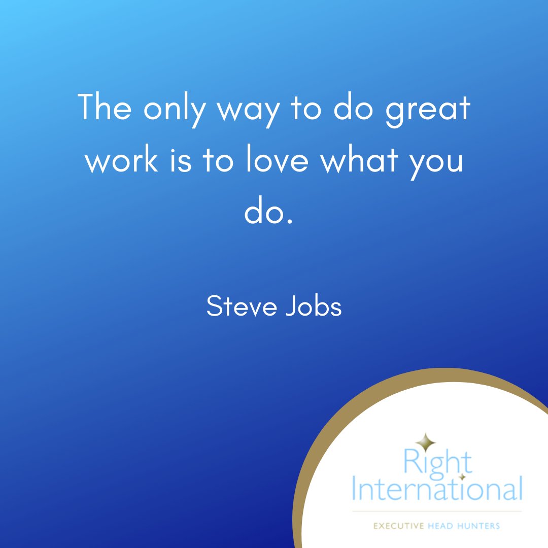 RightIntl's tweet image. Thought for the day.

#thoughtfortheday #inspirational #loveyourjob