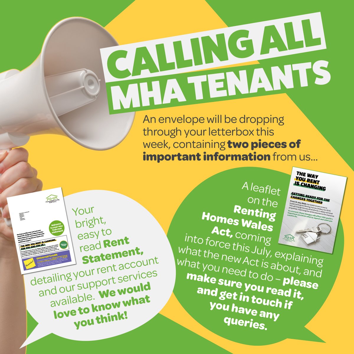 Monmouthshire Housing Association (MHA) tweet media