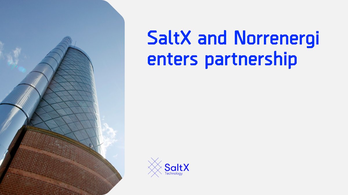 SaltX™ (@saltxtechnology) on Twitter photo After our win in Helsinki Energy Challenge, Norrenergi got in touch wanting to collaborate on how to make district heating in northern Stockholm fossil-free. We look forward working with the talented team at <a href="/Norrenergi/">Norrenergi</a>!
saltxtechnology.com/saltx-technolo… After our win in Helsinki Energy Challenge, Norrenergi got in touch wanting to collaborate on how to make district heating in northern Stockholm fossil-free. We look forward working with the talented team at <a href="/Norrenergi/">Norrenergi</a>!
saltxtechnology.com/saltx-technolo…