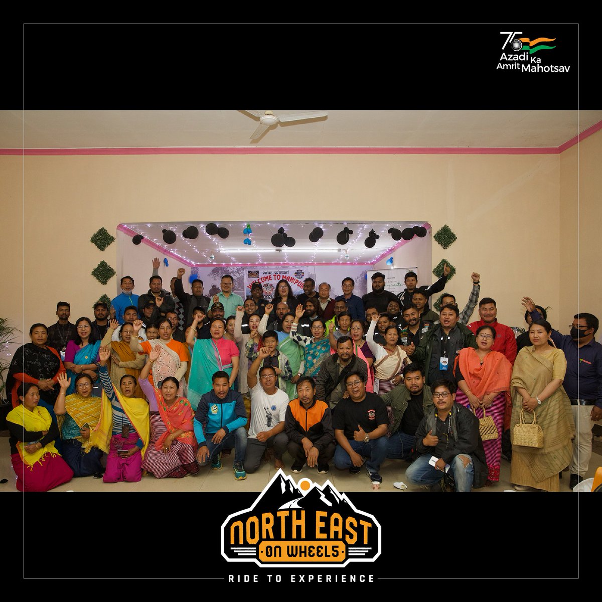 NEW_Expedition's tweet photo. A lot of interaction happened after the dance event between the riders and the local people.
@AmritMahotsav @incredibleindia
@MinOfCultureGoI @MDoNER_India
#Motorheads #NorthEastOnWheels #NewExpedition #ridetoexperience #readytoride #ridetonortheast #350ccBikes #BikingEvents https://t.co/E5WlZHdth7