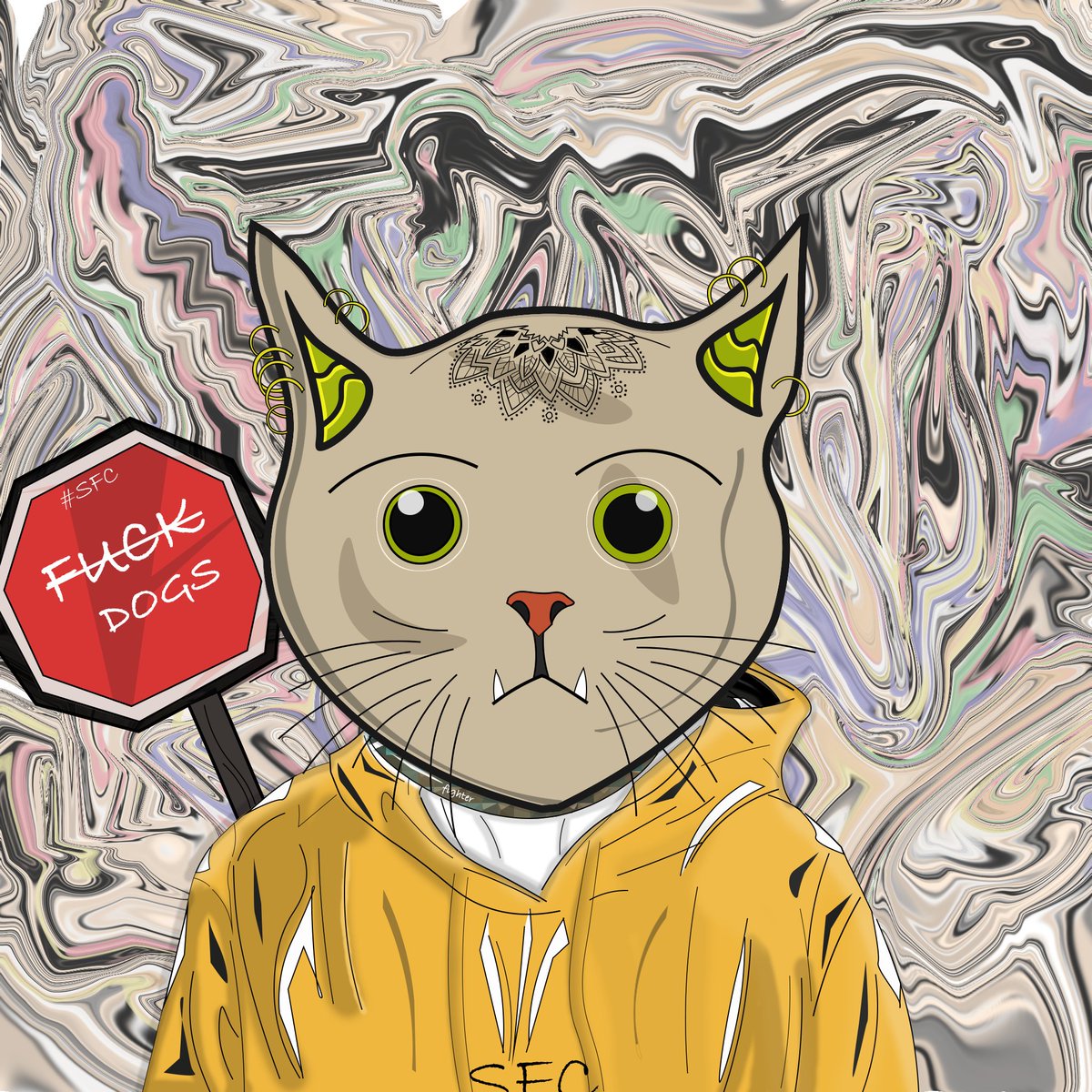 Street Fighter Cats NFT tweet media