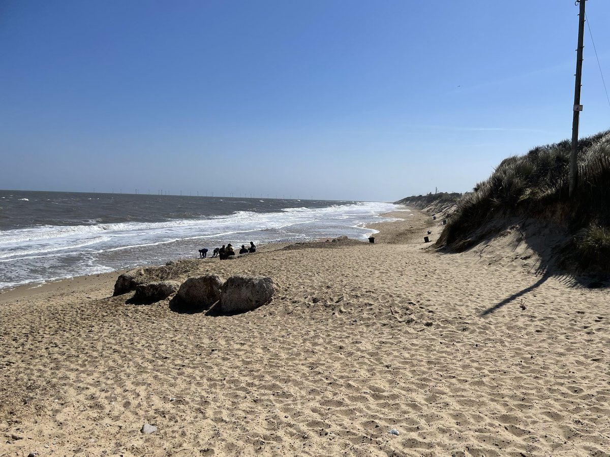 Hemsby Beach April 2022