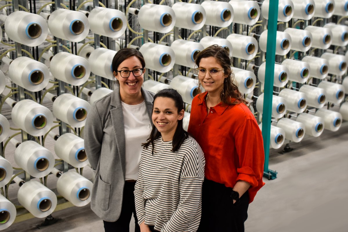 Meet three of our textile development engineers – Eleanor, Lotte and Nicola – who have worked tirelessly in the ongoing development of our world-leading parachute fabric.  #queensawards Read more here: heathcoat.co.uk/queens-award/
@TheQueensAwards