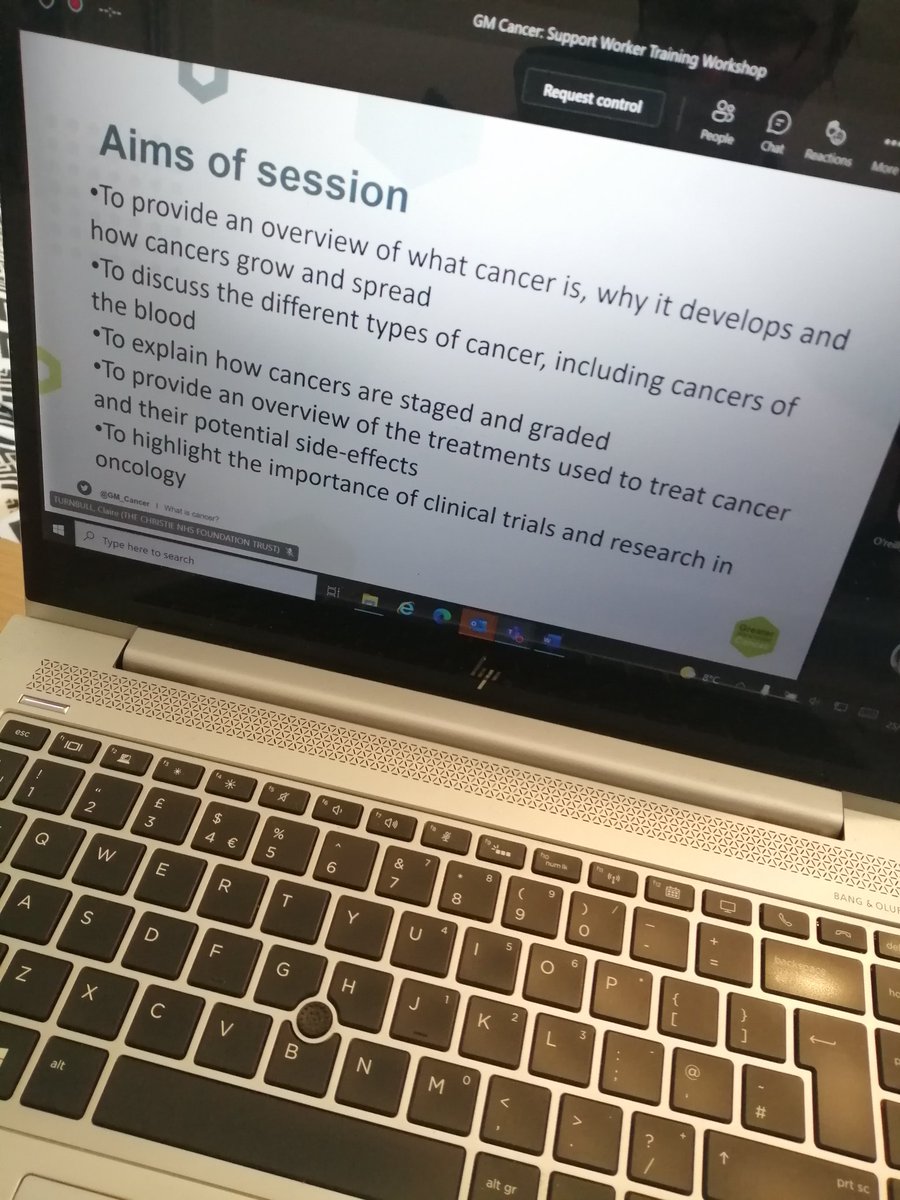 JessDocksey's tweet photo. We're kicking off the @GM_Cancer Support Worker Training Workshop with 'Cancer 101' by @CathrynT_5

#cancer #cancersupportworkers #education
@GMCancerWfandEd https://t.co/IPvuamVHTG