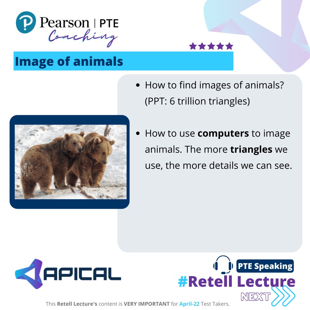 ApicalPortal's tweet photo. Re-tell Lecture adds 23% score on the Speaking section and 18% on Listening Section. 
👉Practice Re-tell Lecture in on Apical LMS! 
💎Follow us on Facebook for more: https://t.co/NmKVUmxREn 
#pte #pteonlinecoaching #ptepreparation #pteonline #apica https://t.co/cC6eeu57sz