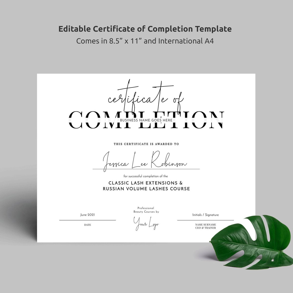 diymydesign's tweet photo. Thanks for the kind words! ★★★★★ "So beautiful and exactly what I needed! My students always compliment the certificates they’re so elegant and match any room aesthetic" Nicolle

https://t.co/UgUjUVdxeG

#certificatetemplate #awardcertificate #certificateofcompletion https://t.co/EIAF4jrelU