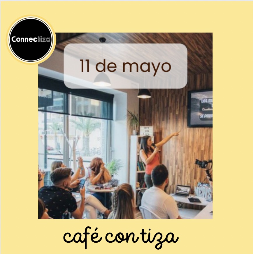 Vuelve Café con Tiza.
Y estamos a tope organizando el evento del próximo 11 de mayo en 41 Gastro, Elche.
Contaremos con experiencias docentes  muy top.
¿Te apuntas? Solo hay 40 plazas. 
Inscripciones a partir de mañana.
Yo tomo Café con Tiza, ¿y tú?

#yotomocafécontiza