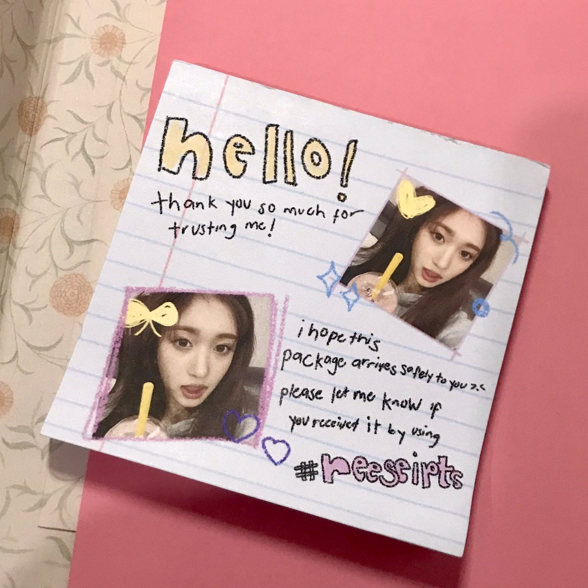 addtoive's tweet photo. πͺ·.α π #k4rtproofs
β thank u vev @k4rtrene for my notepad design π«ΆπΌ love u vev more comms soon #1 supporter of k4rtrene business π©βπΌ sna next time may kfc na kasama https://t.co/1IA1bVY2ba