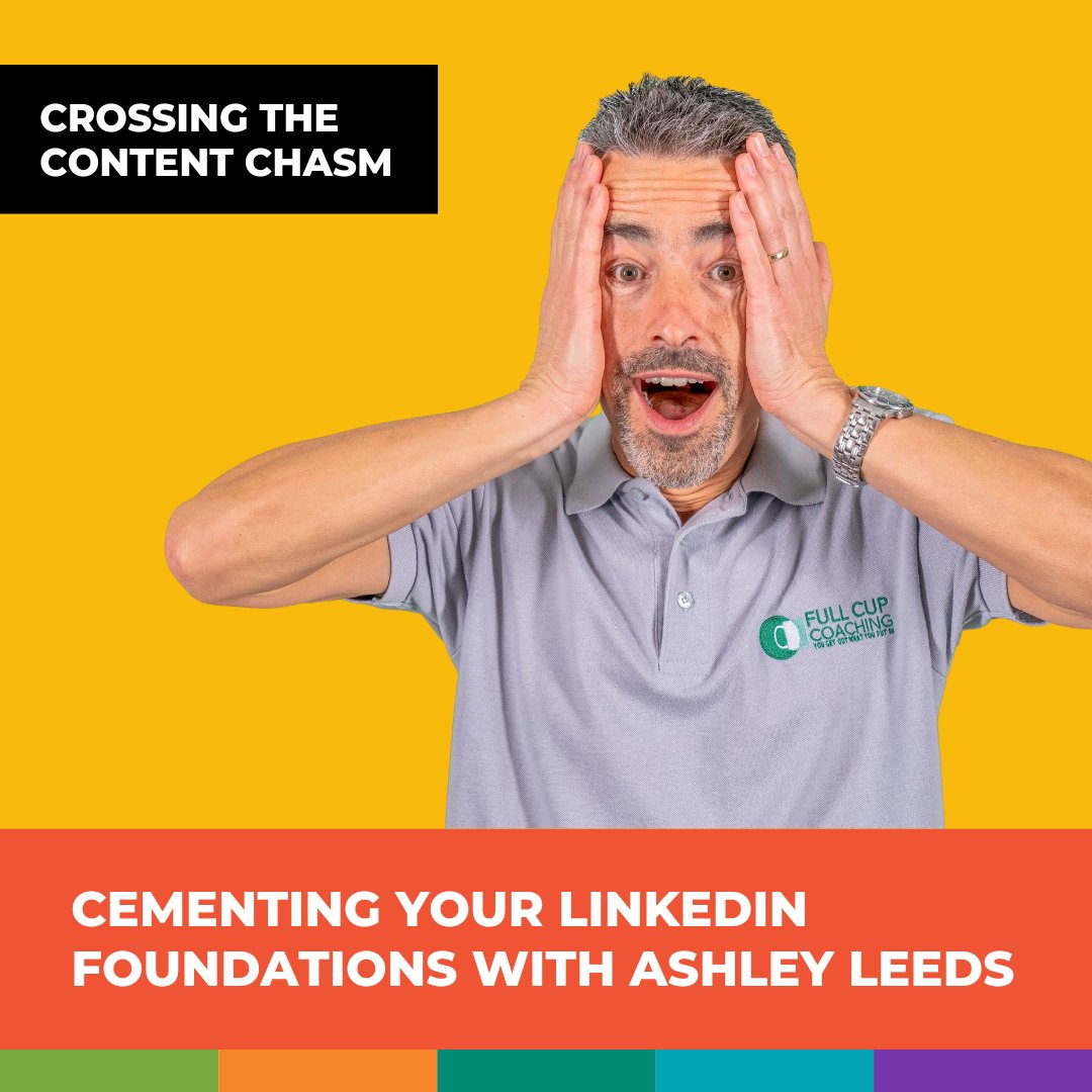 What can you do in 15 minutes? (Oi, get your mind out the gutter 🤨).

On this week's podcast, Anna has Ashley Leeds. He helps people get active on LinkedIn and breaks it down into manageable 15 minute chunks.

iTunes: lnkd.in/dDMMFW5a

#CrossingTheContentChasm #Podcast