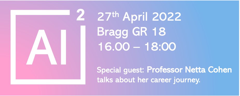 You already know it's that time! The next AI square event is happening THIS Wednesday (27th April). See you there! #AISquared #AI