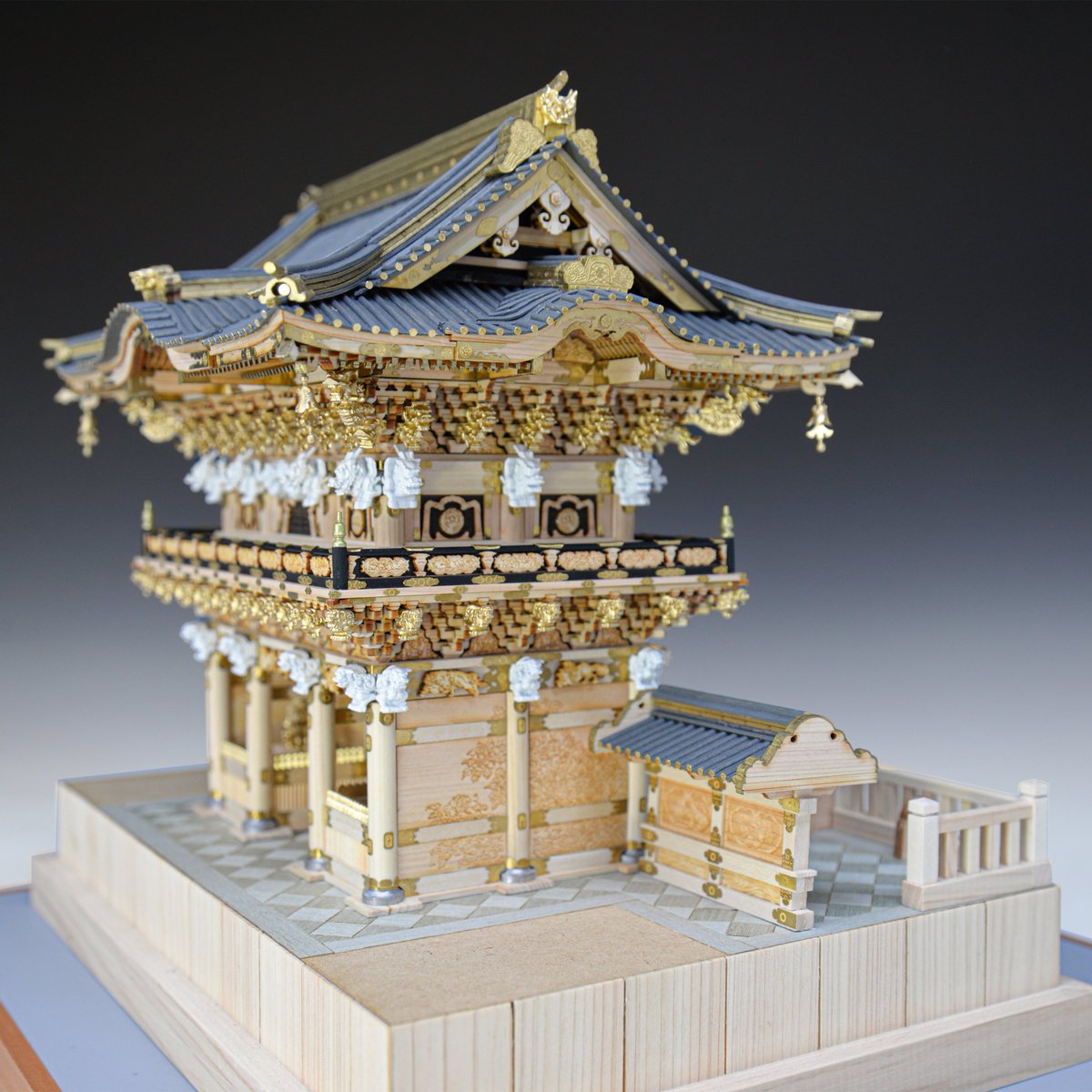 本日発売】 ”1/50日光東照宮陽明門”が新しくなりました。 日本一美しい