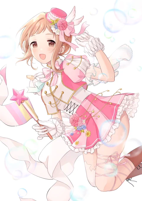真乃ちゃんお誕生日おめでとう❣️&amp;シャニマス4周年おめでとう!いつも楽しませてもらってますありがとう!
#櫻木真乃生誕祭2022 
#シャニマス4周年 