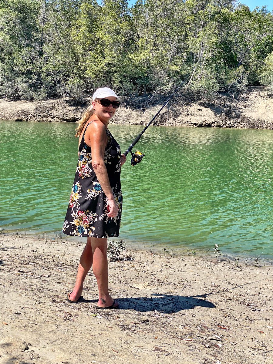 kelstar220's tweet image. Most relaxing day along the creeks in Broome town today #exploring #fishing #mudcrabs @alan_kickett @williecreek