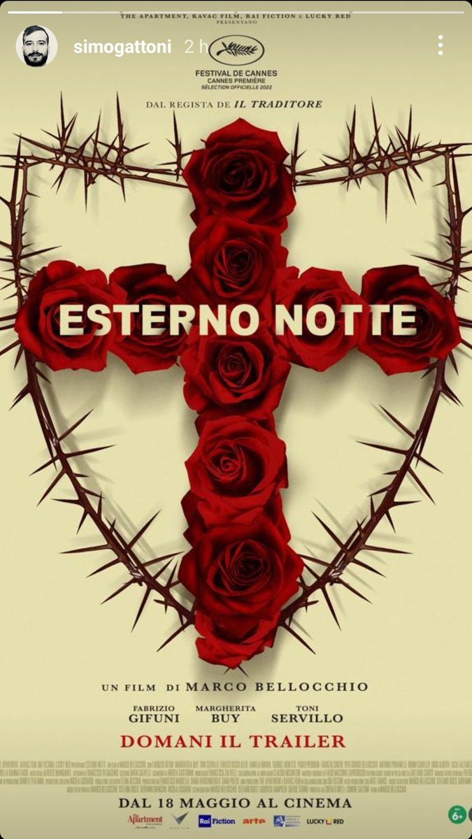 Finalmente una locandina come (demo)Cristo comanda. #esternonotte