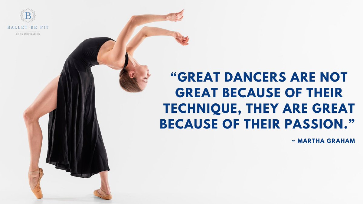 “Great dancers are not great because of their technique, they are great because of their passion.”
.
#Dance #Dancers #ballerina #balletdance #balletlovers #DanceWorlds2022 <a href="/DanceQuotess/">Dancing Quotes</a> #passion 
#dream #MotivationalQuotes #mondaythoughts #MondayMotivation <a href="/BalletBeFit/">TeachBalletBeFit</a>