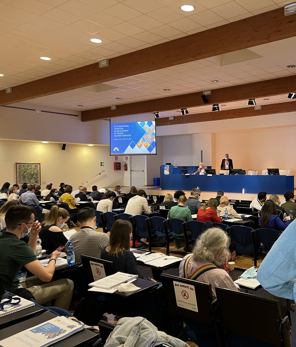 EFourli's tweet photo. #ENSmeeting2022 #Ferrara 
First big conference during my PhD, and in person 🤩. Let’s see what the first 1000 years of EntericNervousSystem look like! https://t.co/86f9bNPU0T