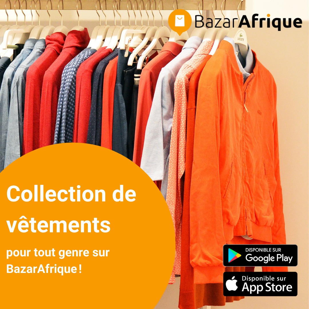 bazarafrique's tweet photo. As-tu vu l’immense collection de vêtements disponible sur BazarAfrique?

Télécharge l’Appli dès maintenant ! 📲 

Nos vendeurs t’attendent 😊 https://t.co/nI8I0ChVj5