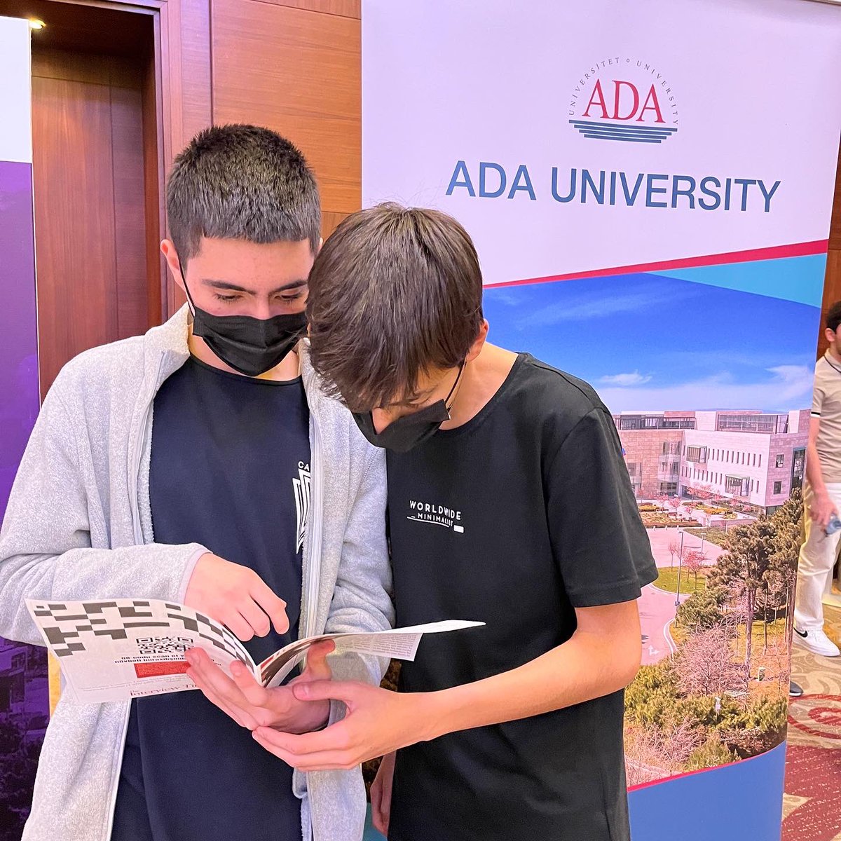 ADAUniversity's tweet photo. We are always pleased to interact with prospective ADA students and keep them informed about our programs. Our little friends also attended yesterday’s Education fair. 
#educationfair
#Apply2ADA
@celtcollegesofficial https://t.co/5p4cGKUvxz