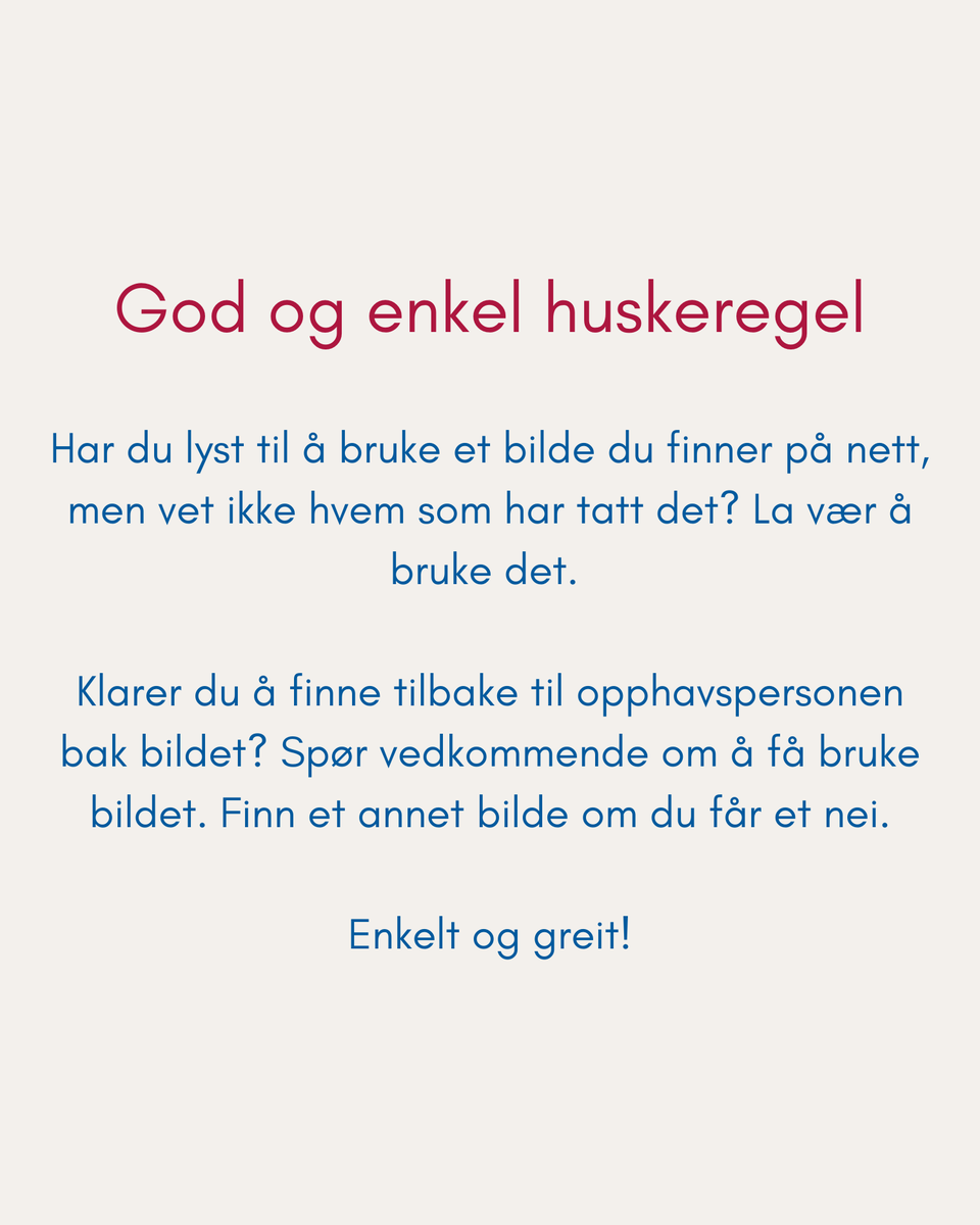 ValenUtvik's tweet photo. Vil du lære enda mer om opphavsrett i sosiale medier? @AstridVU og @christinekrieg har skrevet inngående om det på bloggen vår. 👇🏽

https://t.co/tQkIKfwSUP https://t.co/nvYFXhK08m