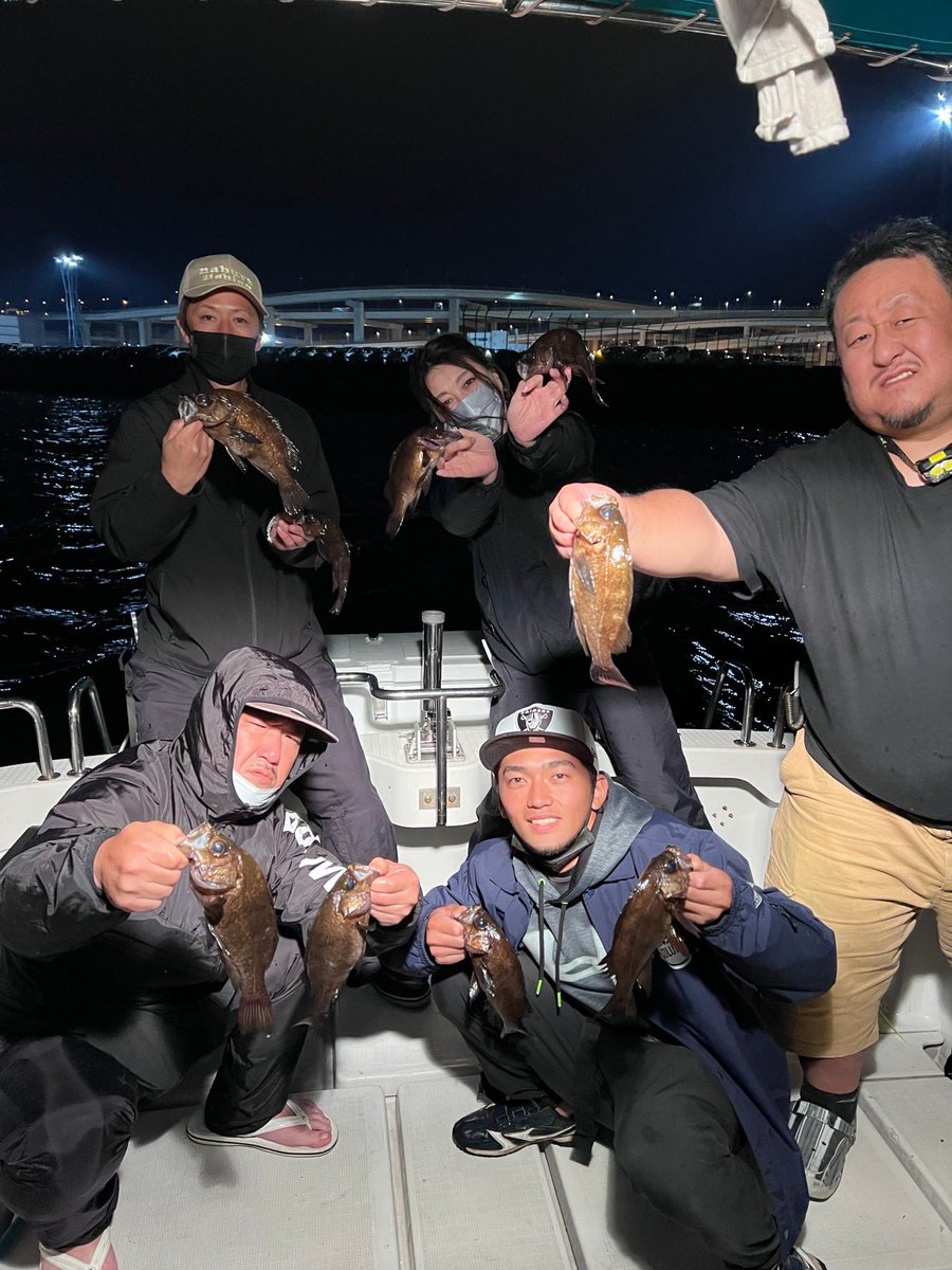 k_koba30's tweet photo. #釣り
#ナイトメバル
#ナイトゲーム
#東京湾
#遊漁船ポテンシャル
#VARIVAS
#VARIVAS4
#DAIWA
#月下美人　
#fishcast
#SURAHA
#修羅覇
#ルアーアパートメント
#反則ルアー https://t.co/lAqFlnRRmd