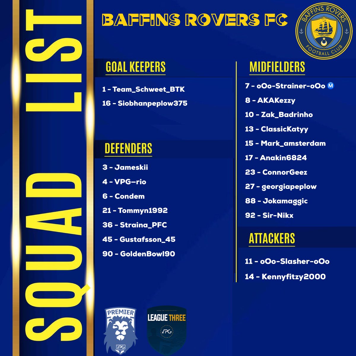 Baffins Rovers FC tweet media