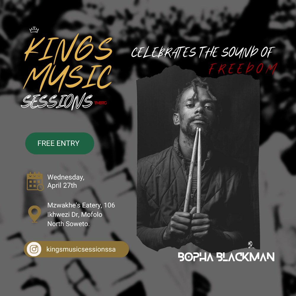 kingsmusicglory's tweet photo. Celebrating the sounds of freedom with #BophaBlackman 🕊 https://t.co/jBhsx8XGDa