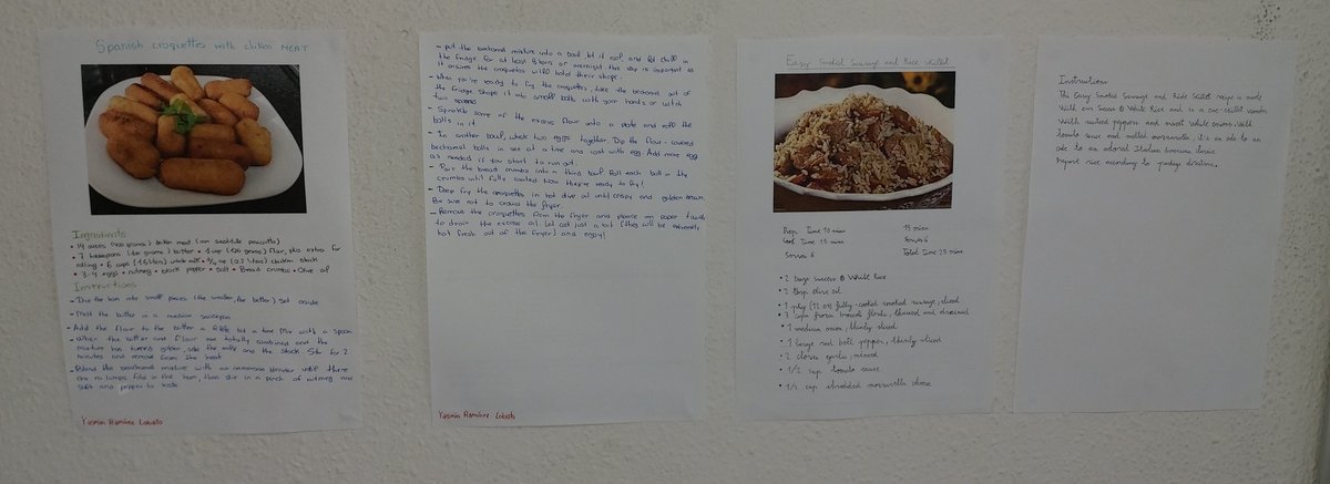 IES_Mateo's tweet photo. Multicultural recipes in English. Bolivian, Spanish and Salvadoran recipes.
Recetas de Cocina multiculturales. Recetas Bolivianas, Españolas y Salvadoreñas.
Dpto. de Inglés
#2PMAR #2ESO #IESMateo_Hdez https://t.co/40hrPyP0SN