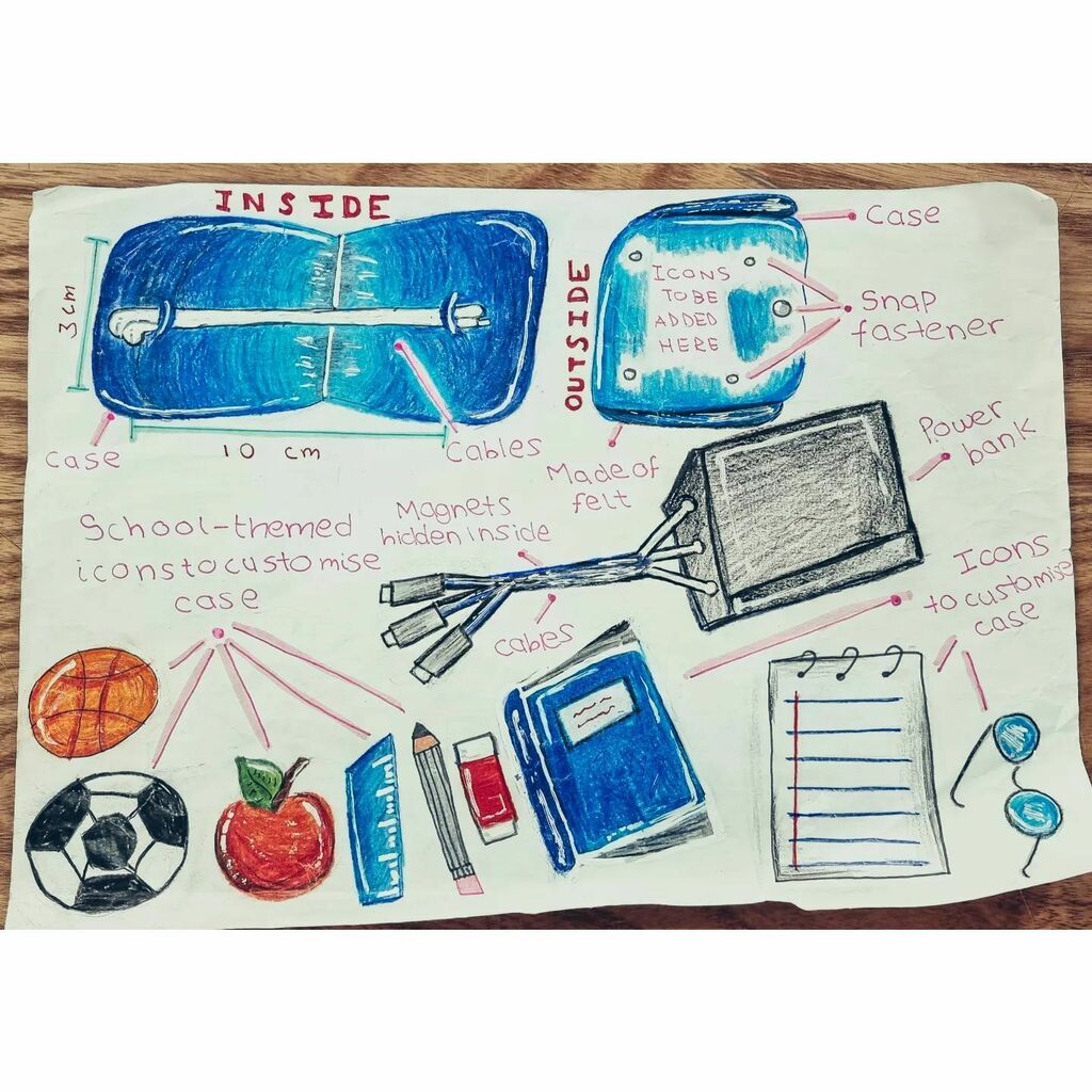 UIS_Design's tweet image. Student work spotlight - Cable organiser final design - Grade 6
The customisable icons are such a fun added extra. 

#IBDesign #WeAreUIS #ProudlyTaaleem #DiscoverYourPassion #StudentLeadershipProgrammes #MindsetOfTheFuture #MYPDesign #DesignCommunication
