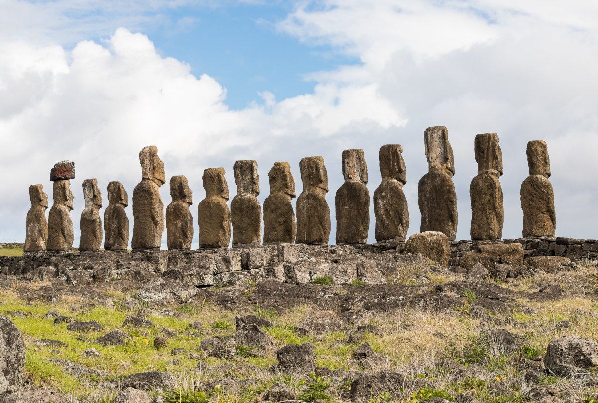 The moai of #EasterIsland #IsladePascua #Chile sebastianfarmborough.com