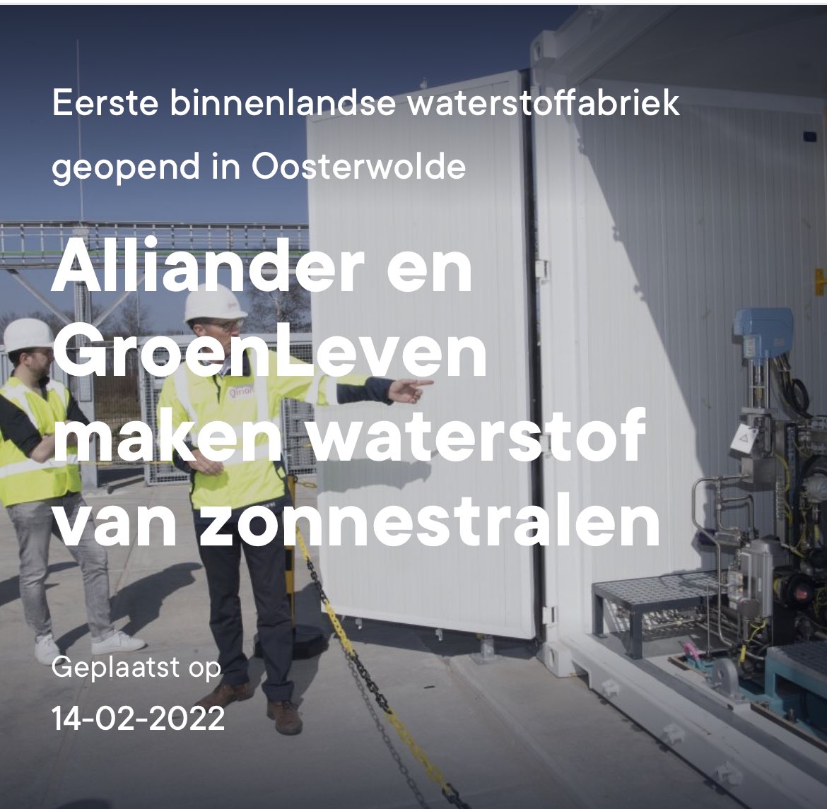 NienkeHoman's tweet photo. #hetkanwel #waterstof #zonnepark #balanceren #hetbeginiser https://t.co/2y7m8guzX6 https://t.co/lXLbiv70YX