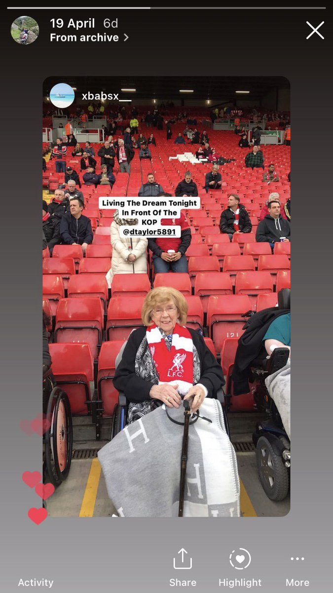 dataylor85's tweet photo. Massive thank you to @LiverpoolDSA &amp; @tedthered77 for sorting me Nan to go both the Man United &amp; EFC games couldn’t thank you enough mate really appreciate your help https://t.co/rKS3Qf5p4G