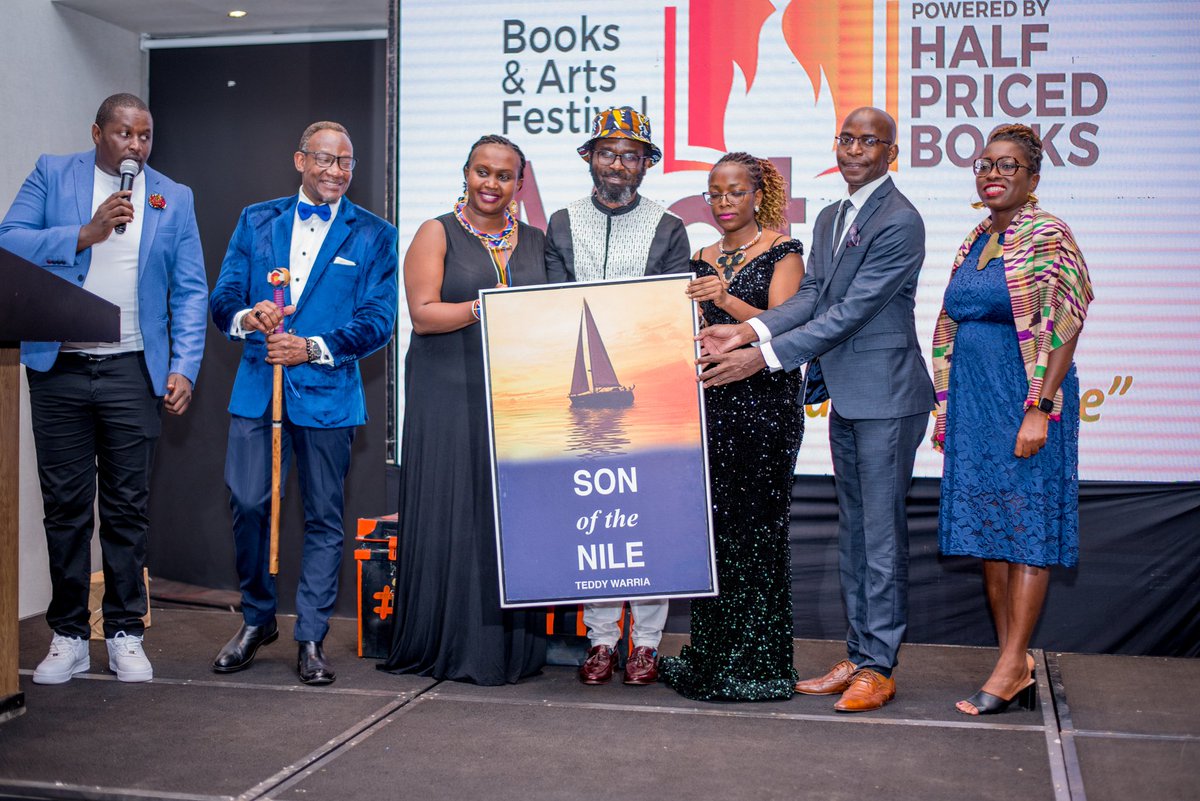 RuiguJames's tweet photo. Glad to have attended the Moto Festival @Motofestivals in celebration of 'World Book and Copyright Day' and also in recognition of African writers. Also got to witness @TeddyWarria launch his book 'A Son of The Nile', https://t.co/6cp9JjUHYK