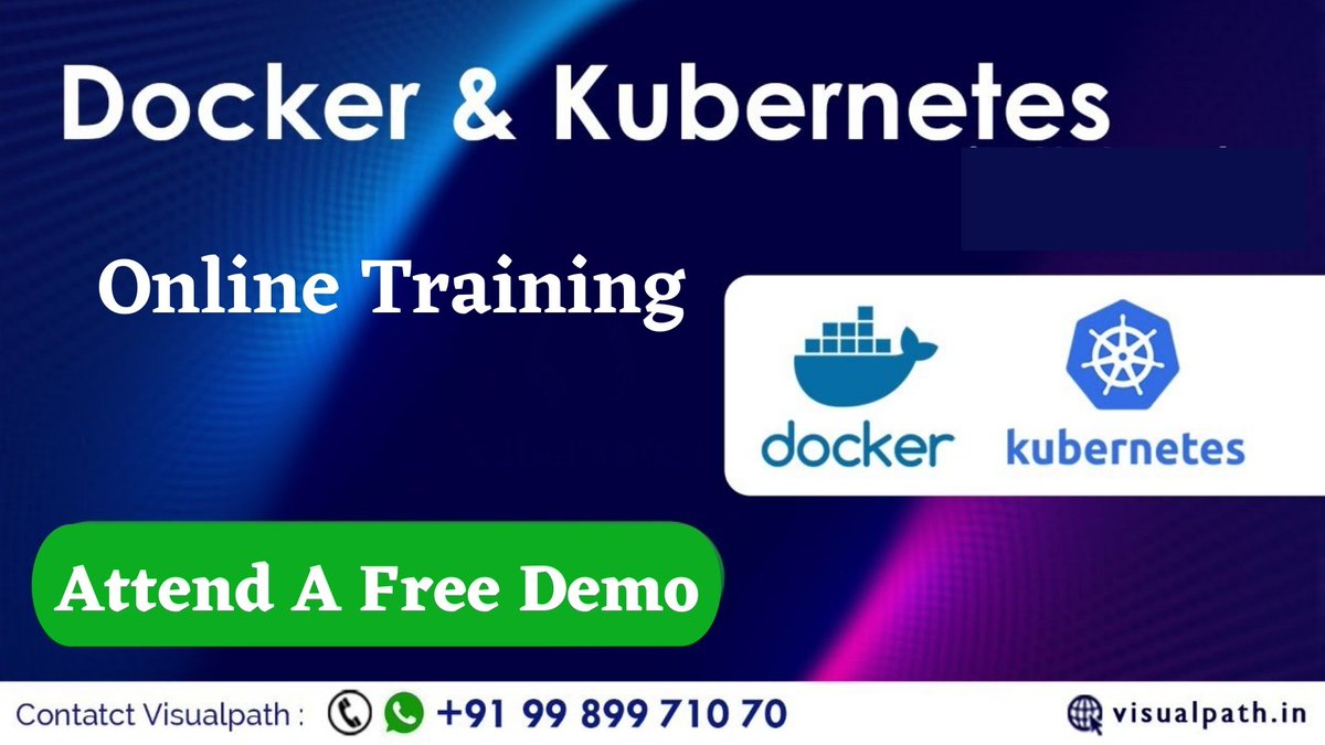 VisualpathB's tweet image. Docker Online Training | Kubernetes Online Training | Docker Training in Hyderabad
visualpath.in/DevOps-docker-…
#DockerandKubernetesTraining
#DockerandKubernetesOnlineTraining
#KubernetesOnlineTraining
#DockerOnlineTraining
#DockerTraininginHyderabad
#KubernetesTraininginHyderabad