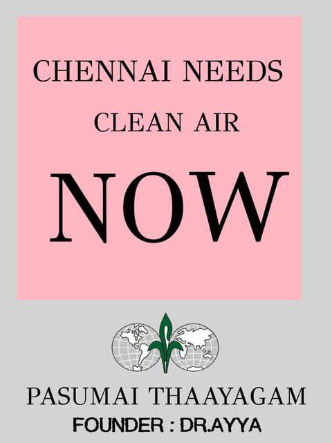 PerumpalliM's tweet photo. #ChennaiNeedsCleanAir #PasumaiThaayagam. #CleanAirForTN. #CleanAirForIndia @PMOIndia https://t.co/GwSNxG2GWy