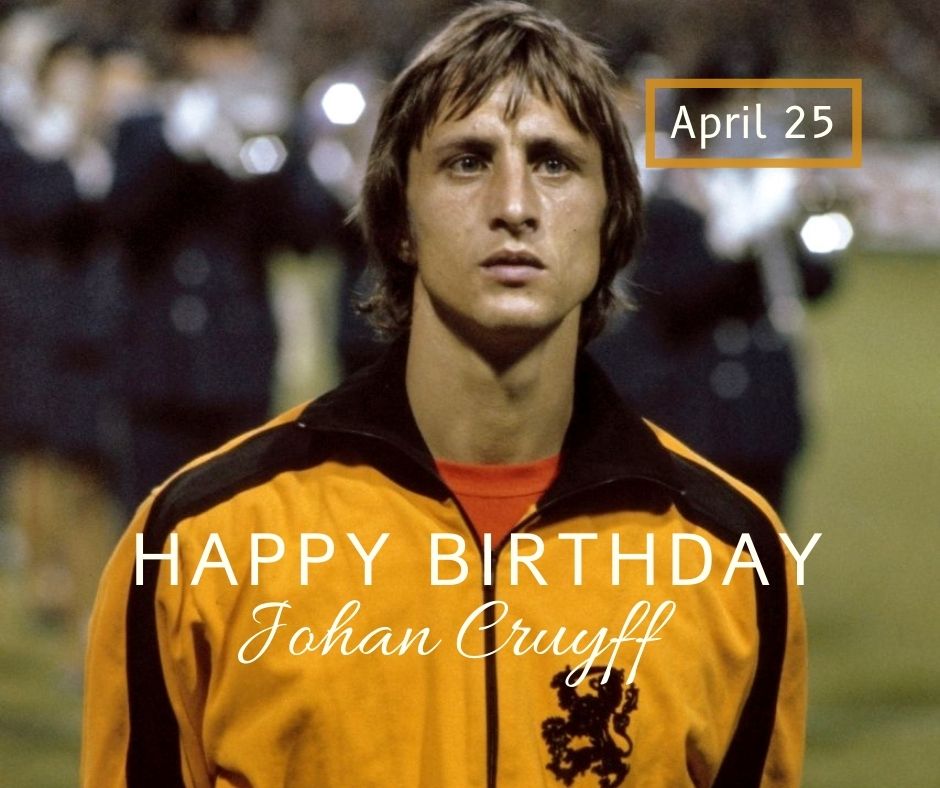 Happy birthday legend Johan Cruyff! 