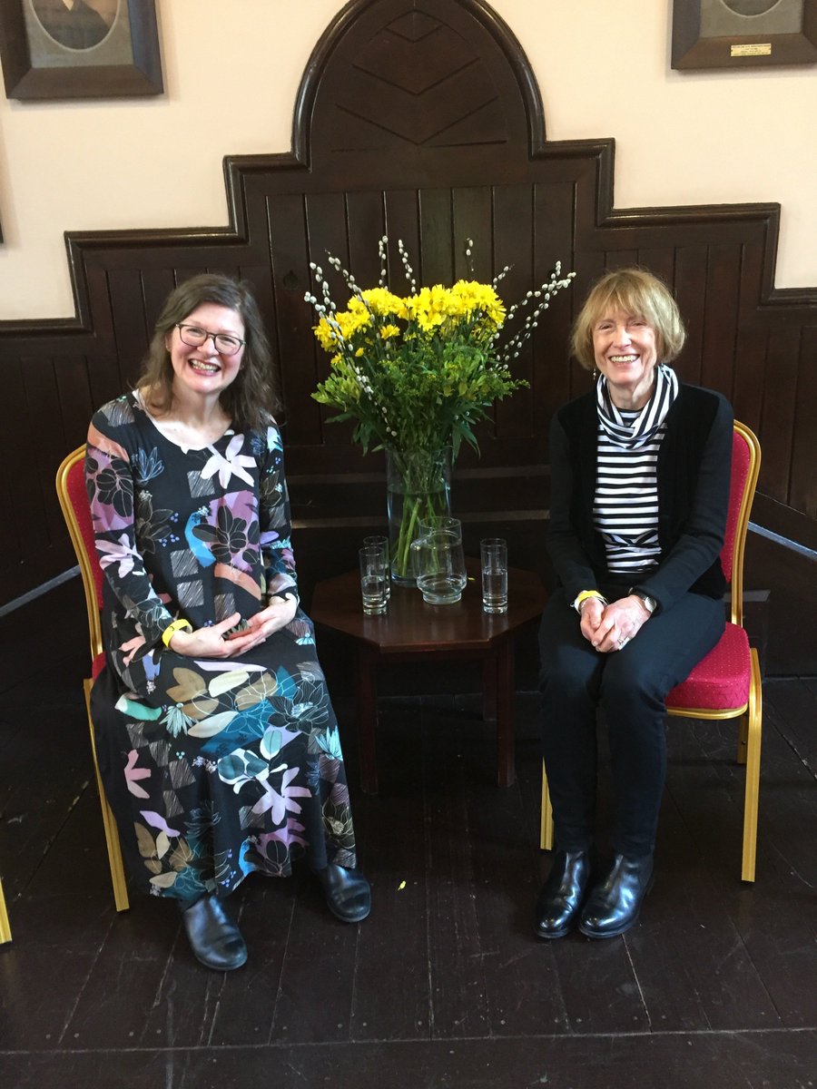 SusanSellers1's tweet photo. Thank you @MaggieHumm1 and to everyone who came to hear us talk about #VirginiaWoolf and to celebrate the launch of 'Firebird: A Bloomsbury Love Story' @camlitfest yesterday - one of our audience met #LydiaLopokova, another knew one of #MaynardKeynes servants.... The stories! https://t.co/QD0TXhZUhG