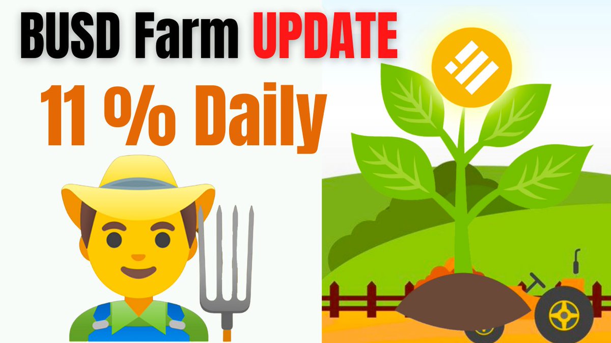 NaNaCrypt0's tweet photo. BUSD Farm Update | Farm That Prints BUSD | Roadmap Revealed https://t.co/geXKzZYqkS via @YouTube
Here is my update with BUSD farm.
🔥BUSD Farm Website: https://t.co/Zbps97OVQO
#BUSDFarm #BUSDFarmReview #StakeBUSD https://t.co/OsTUAvuOt3