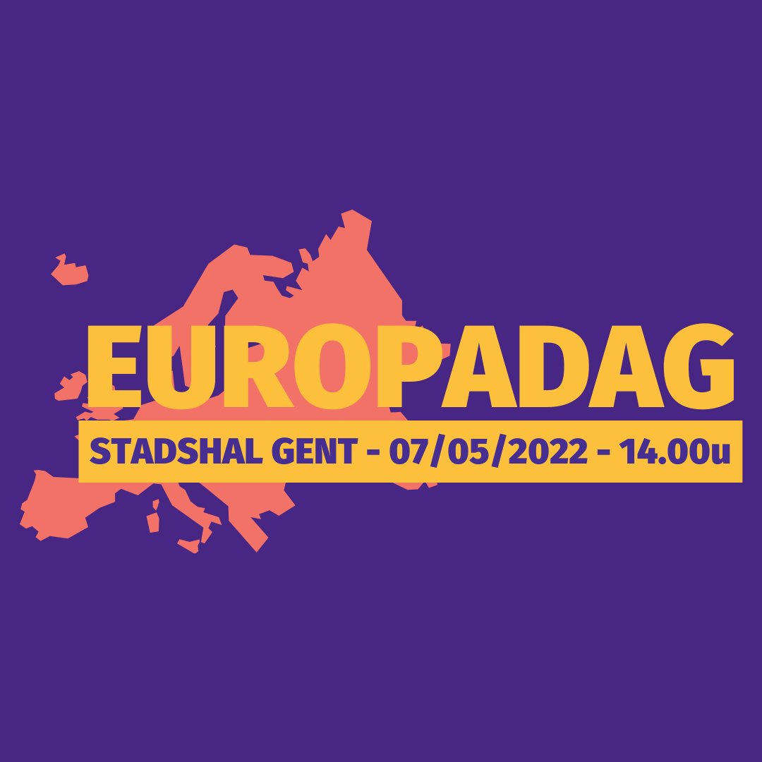 On the 9th of May we celebrate #EuropeDay. That is why we are organizing an afternoon full of entertainment in the context of Europe for young people. This on the Saturday before under the city hall in Ghent. Be there and participate in our quiz! #EYC2024